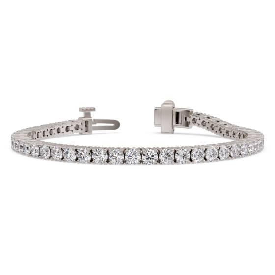 Round Diamond Lab Grown Bracelet
