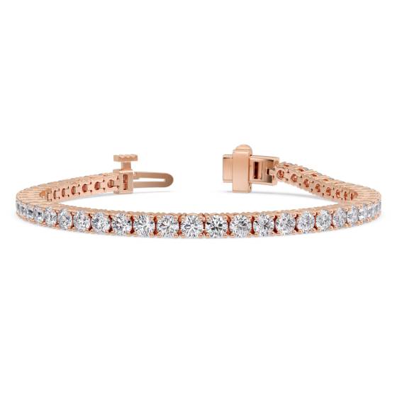 Round Diamond Lab Grown Bracelet
