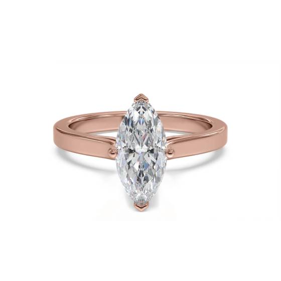 Marquise Diamond Engagement Ring