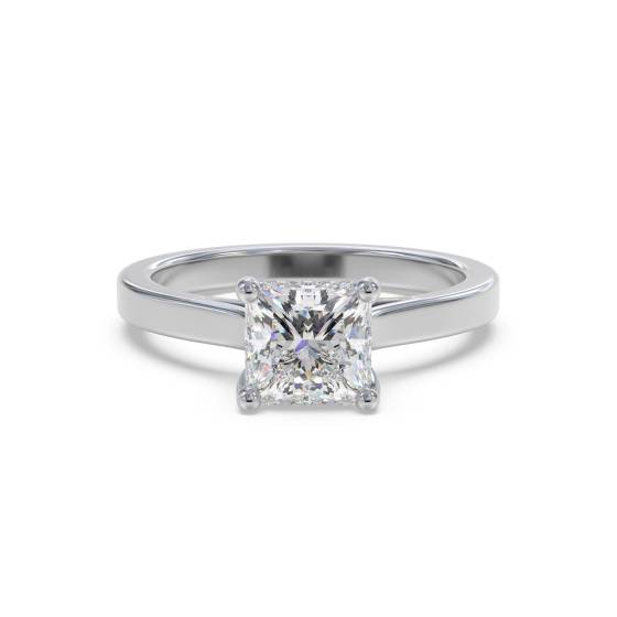 Princess Diamond Engagement Ring