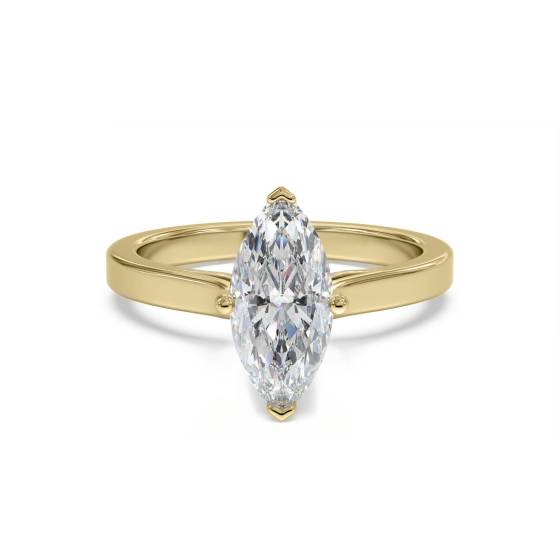 Marquise Diamond Engagement Ring