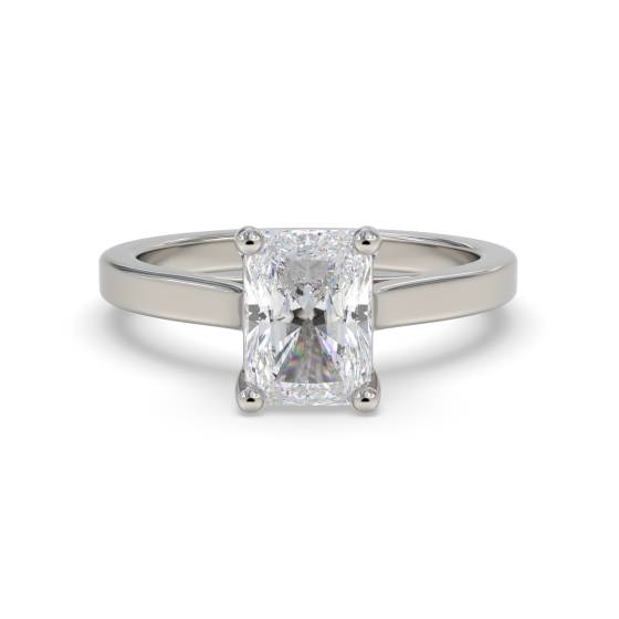Radiant Diamond Engagement Ring