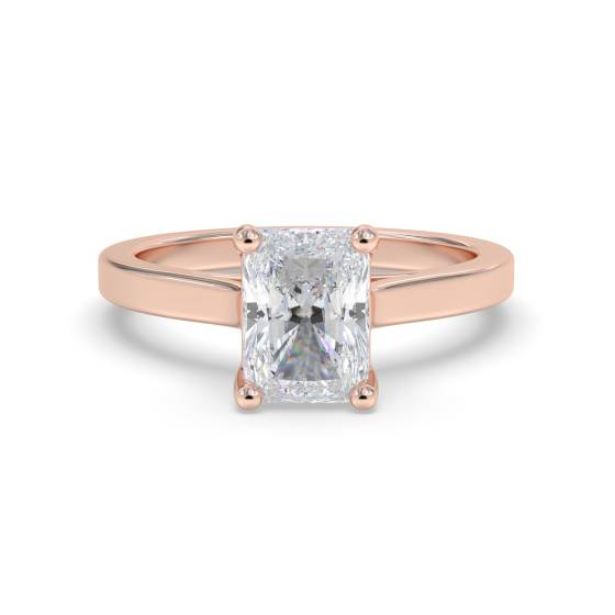 Radiant Diamond Engagement Ring