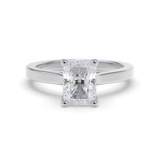 Radiant Diamond Engagement Ring