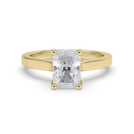 Radiant Diamond Engagement Ring