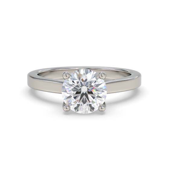 Round Diamond Engagement Ring