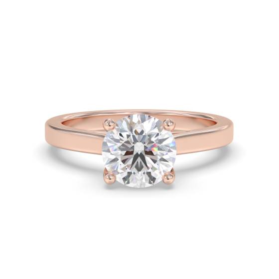 Round Diamond Engagement Ring