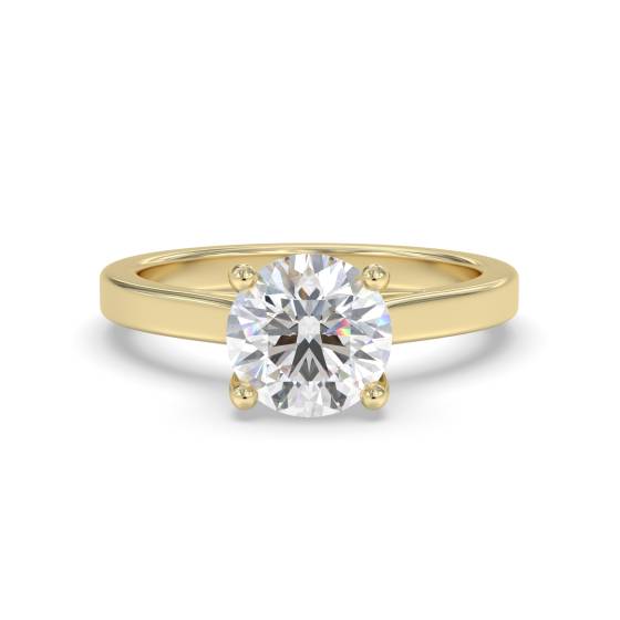 Round Diamond Engagement Ring