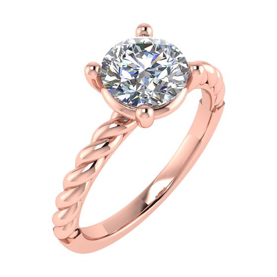 Round Diamond Solitaire Ring