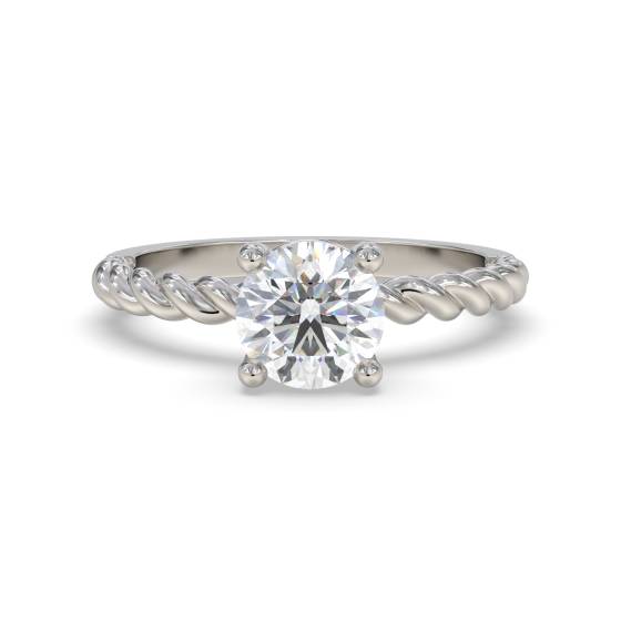 Round Diamond Solitaire Ring