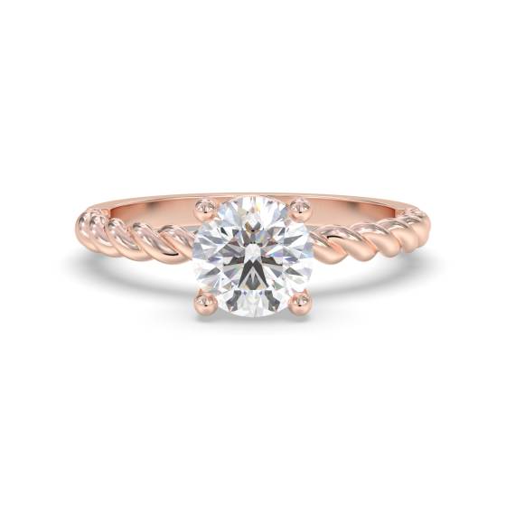 Round Diamond Solitaire Ring