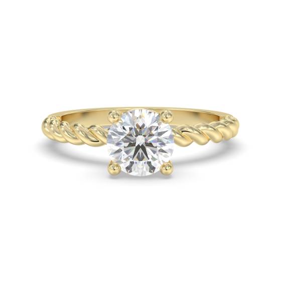 Round Diamond Solitaire Ring