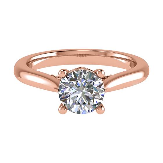Round Diamond Engagement Ring