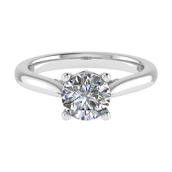 Round Diamond Engagement Ring