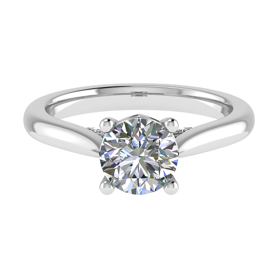 Round Diamond Engagement Ring