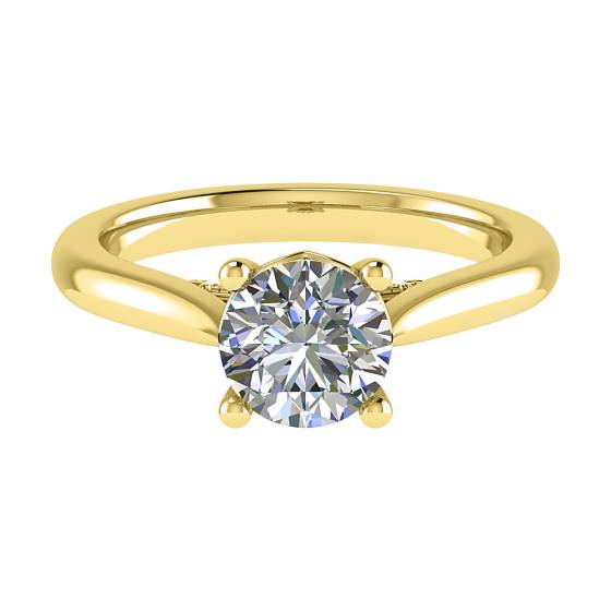 Round Diamond Engagement Ring