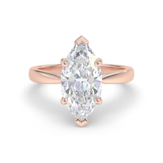 Marquise Diamond Engagement Ring