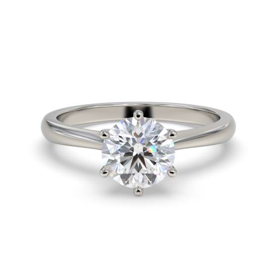Round Diamond Engagement Ring