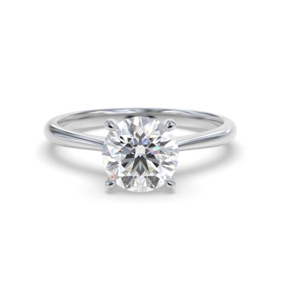 Round Diamond Engagement Ring