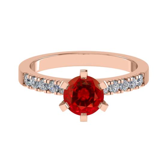 Ruby and Diamond Ring