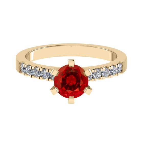 Ruby and Diamond Ring