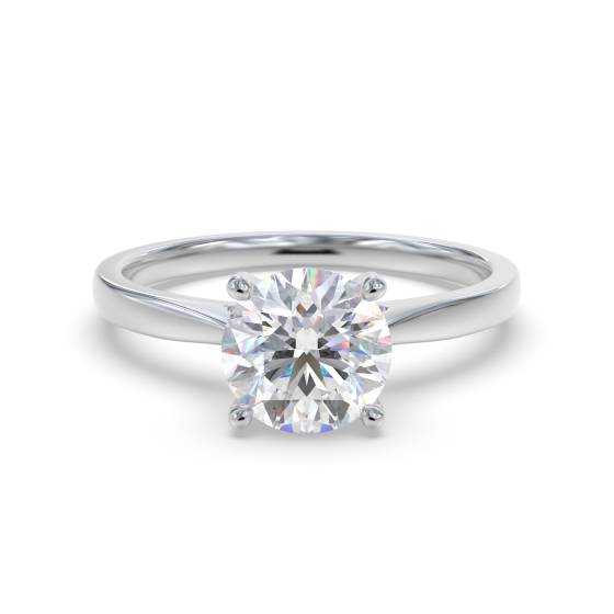 Round Diamond Engagement Ring
