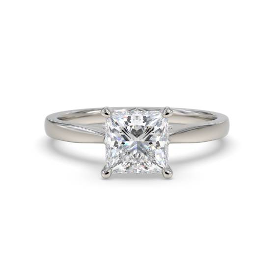 Princess Diamond Engagement Ring