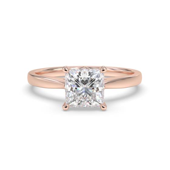 Princess Diamond Engagement Ring