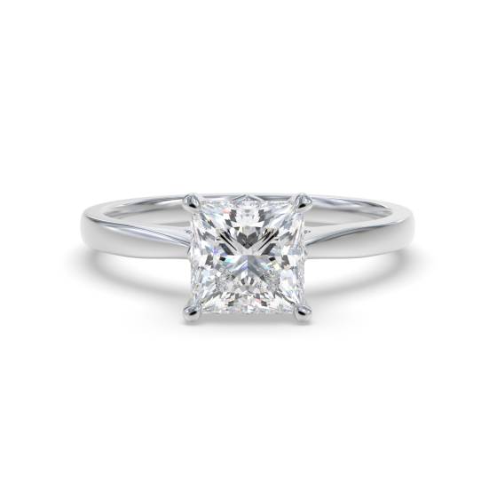 Princess Diamond Engagement Ring