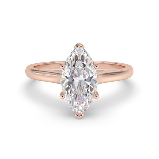 Marquise Diamond Engagement Ring
