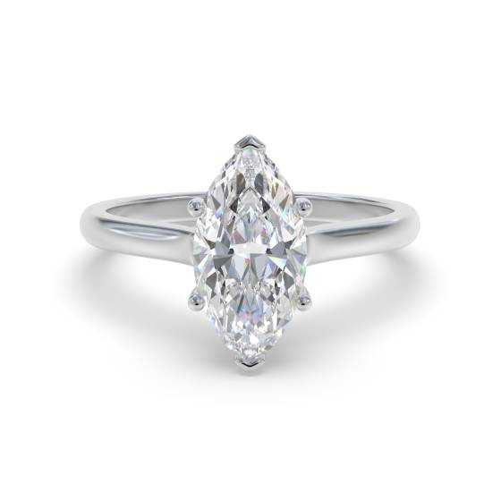 Marquise Diamond Engagement Ring