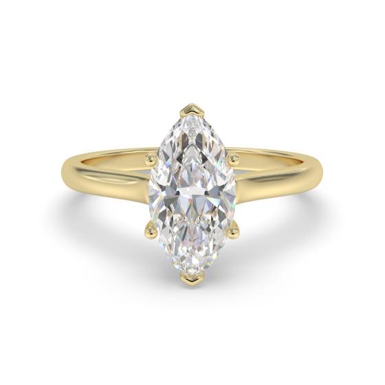 Marquise Diamond Engagement Ring