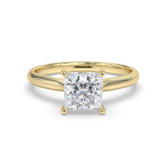 Princess Diamond Engagement Ring
