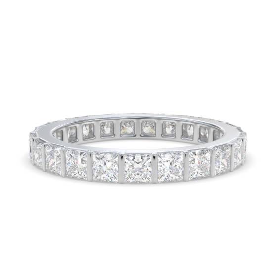 Unique Princess Diamond Eternity Ring