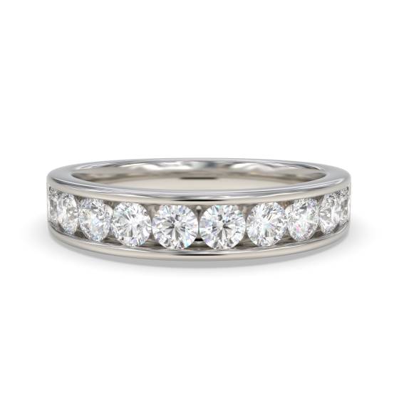 Classic Round Diamond Eternity Ring