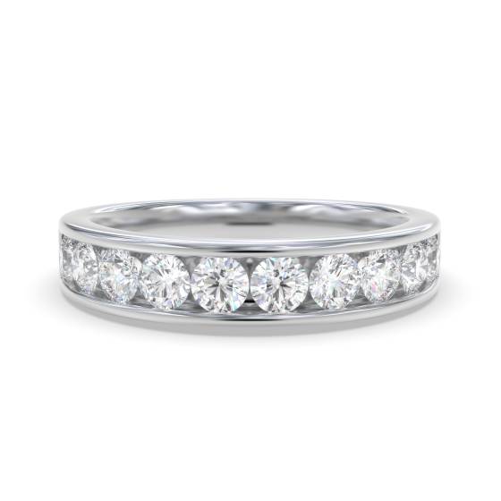 Classic Round Diamond Eternity Ring