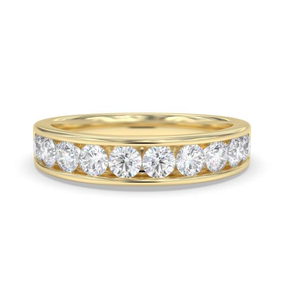 Classic Round Diamond Eternity Ring