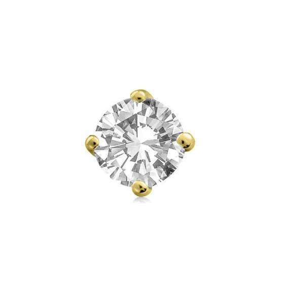 Mens Diamond Single Stud Earring