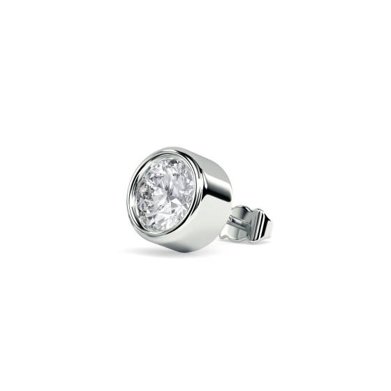 Mens Diamond Single Stud Earring