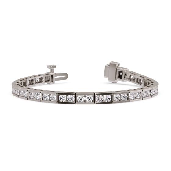 Classic Round Diamond Tennis Bracelet