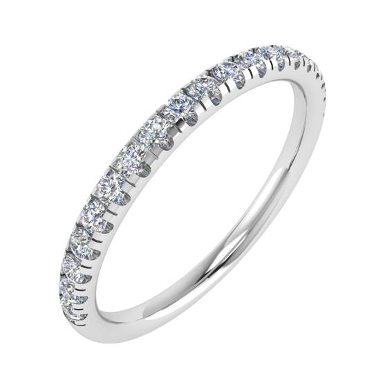 0.25CT VS/GH Round Diamond Set Eternity Ring