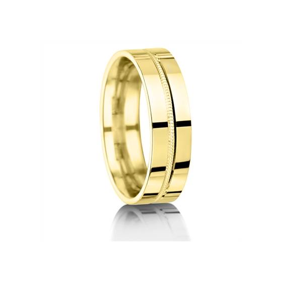 6mm Flat Court With Groove and Beading Centre