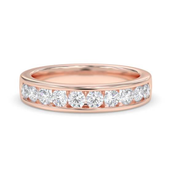 3mm Diamond Half Eternity/Wedding Ring