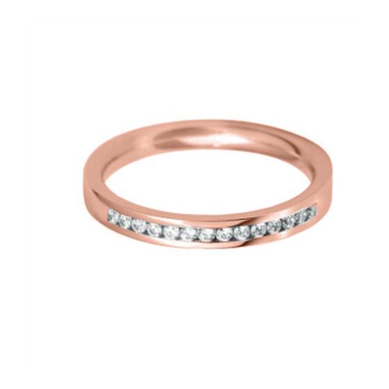 2.5mm Round Diamond 40% Wedding Ring