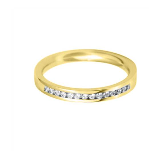 2.5mm Round Diamond 40% Wedding Ring