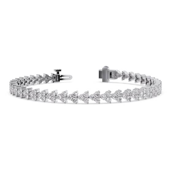 Round Diamond Tennis Bracelet