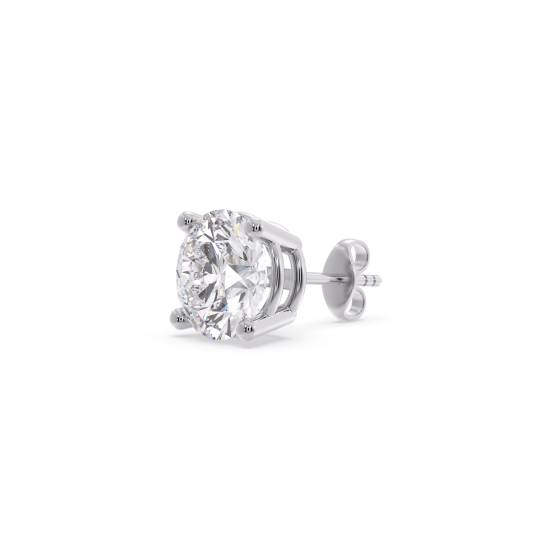 Mens Diamond Single Stud Earring