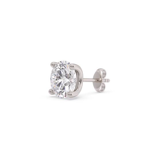 Mens Diamond Single Stud Earring