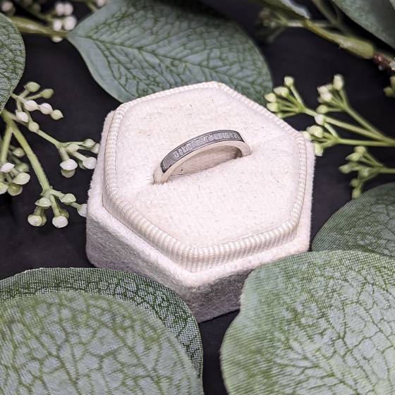 0.15ct VS/E-F Natural Baguette Daimond Half Eternity Ring in Platinum