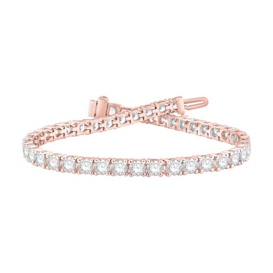 Round Diamond Lab Grown Bracelet